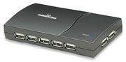 Manhattan 13 Port USB HUB with power adapter