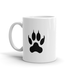 Lion Paw Print Mug