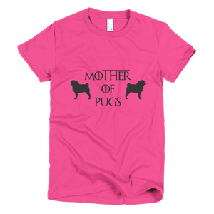 Mother of Pugs women's Tee