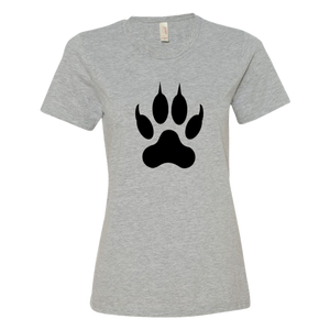 Lion Paw Print Women's short sleeve tee