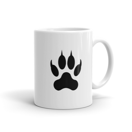 Lion Paw Print Mug