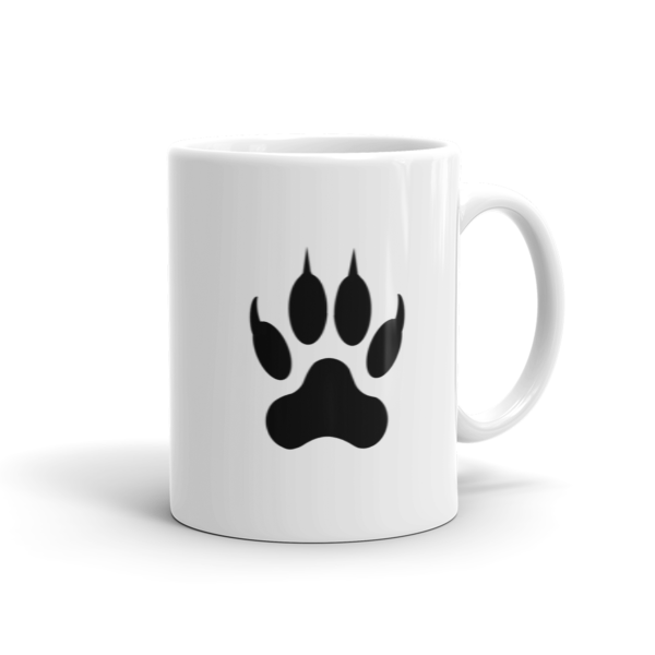 Lion Paw Print Mug