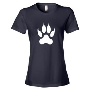 Lion Paw Print Women's Tee