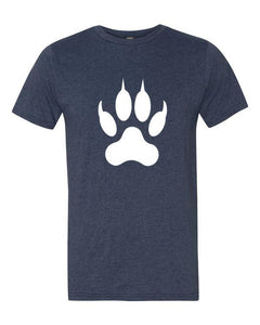 Lion Paw Print Short sleeve tee