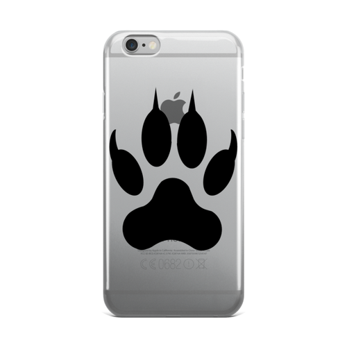 Lion Paw Print iPhone case