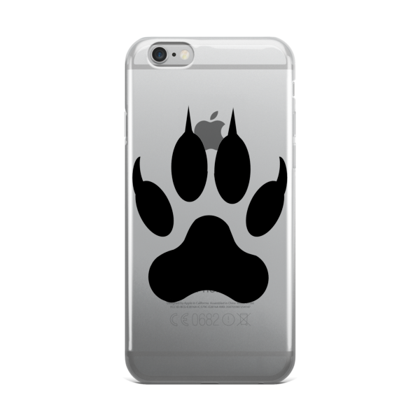 Lion Paw Print iPhone case