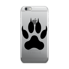 Load image into Gallery viewer, Lion Paw Print iPhone case