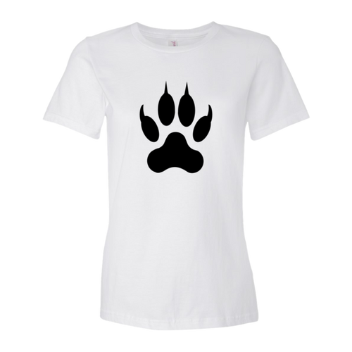 Lion Paw Print Women's short sleeve tee