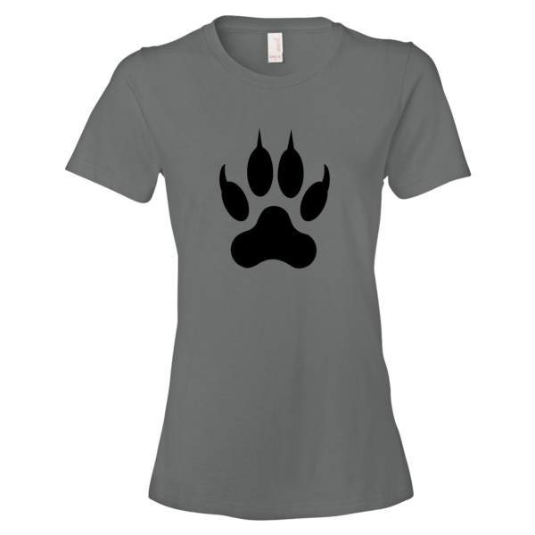 Lion Paw Print Women's short sleeve tee