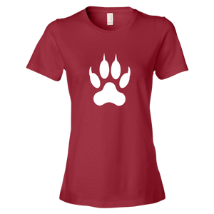 Lion Paw Print Women's Tee