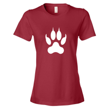 Load image into Gallery viewer, Lion Paw Print Women&#39;s Tee