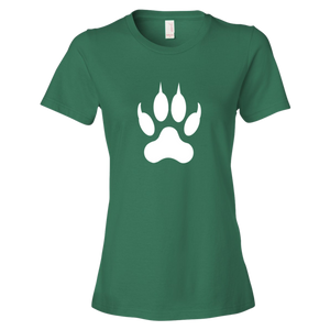 Lion Paw Print Women's Tee