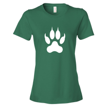 Load image into Gallery viewer, Lion Paw Print Women&#39;s Tee