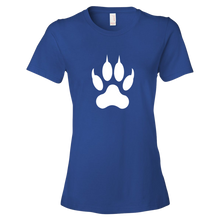 Load image into Gallery viewer, Lion Paw Print Women&#39;s Tee