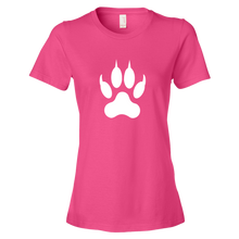 Load image into Gallery viewer, Lion Paw Print Women&#39;s Tee