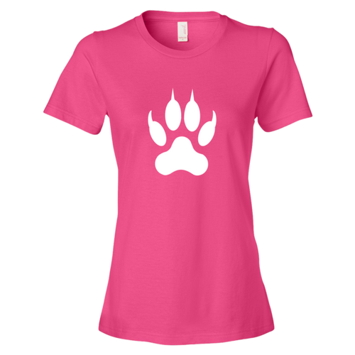 Lion Paw Print Women's Tee