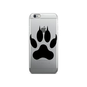 Lion Paw Print iPhone case