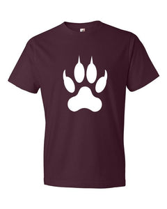 Lion Paw Print Short sleeve tee