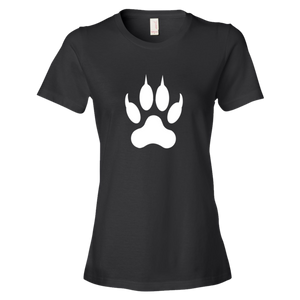 Lion Paw Print Women's Tee