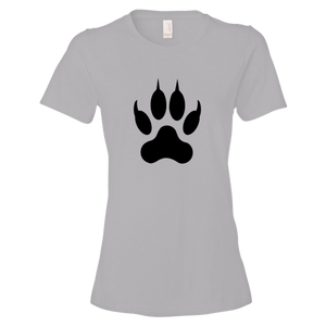 Lion Paw Print Women's short sleeve tee