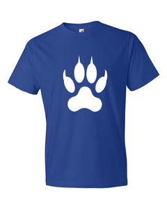 Lion Paw Print Short sleeve tee