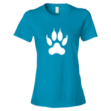 Load image into Gallery viewer, Lion Paw Print Women's Tee