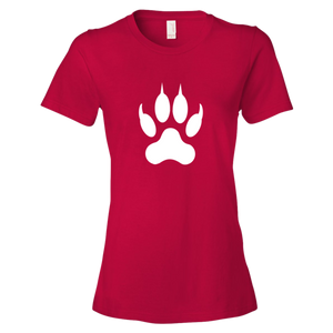 Lion Paw Print Women's Tee