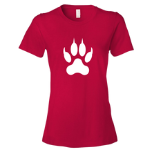 Load image into Gallery viewer, Lion Paw Print Women&#39;s Tee